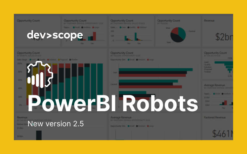 PowerBI Robots 2.5 is here: what’s new?
