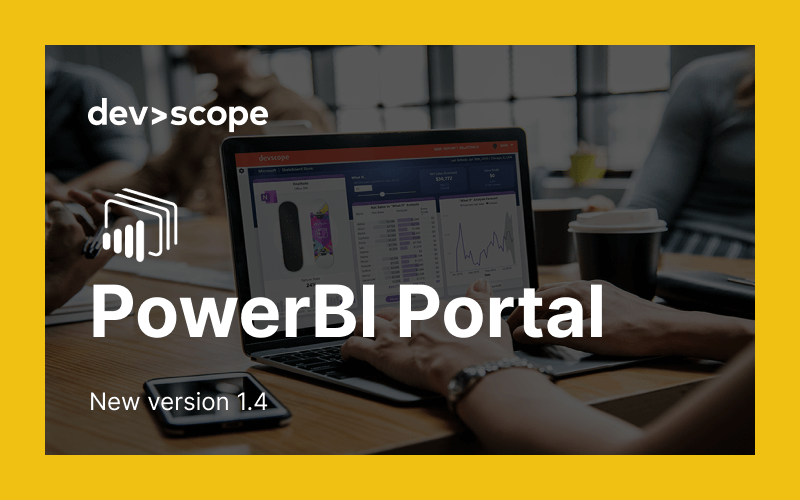 Export your Power BI reports in PowerBI Portal 1.4