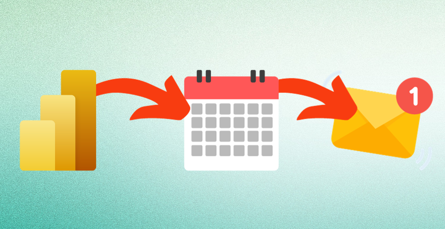 How to schedule and send Power BI reports by email