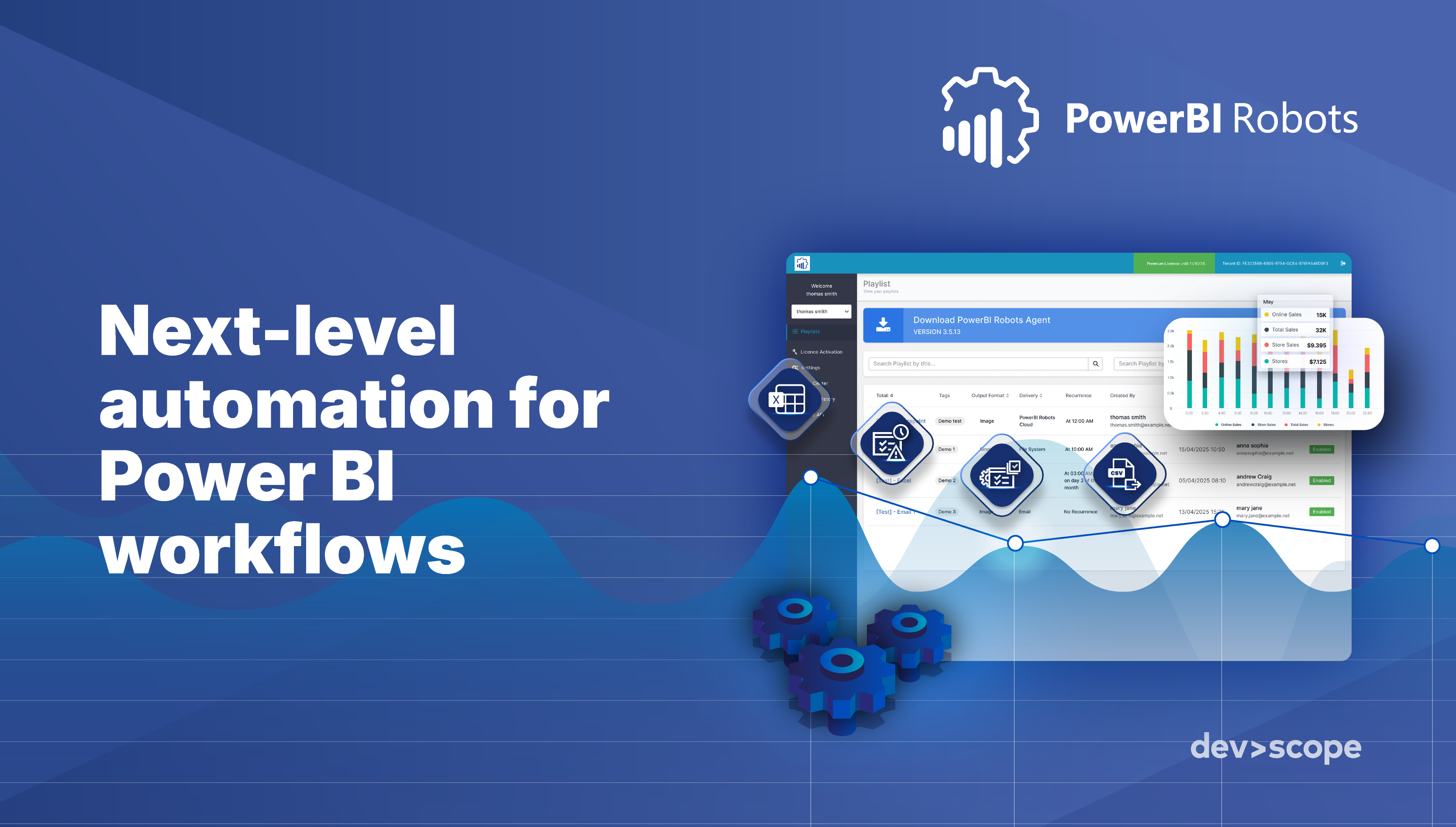 Smarter report automation: branded templates, expiration controls, and bulk actions