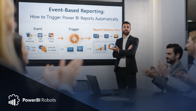 Event-Based Reporting: Trigger Power BI Reports Automatically