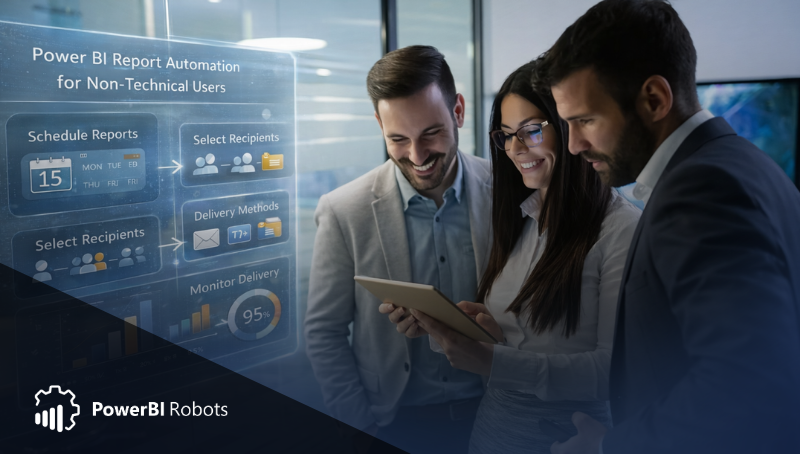 No-Code Power BI Report Automation for Business Users 